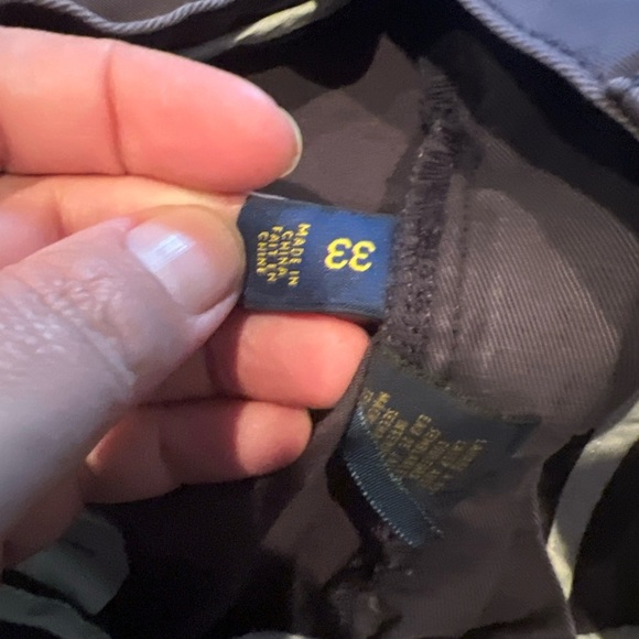 Polo Ralph Lauren Men's Relaxed Fit 10" Chino Shorts Blue Men's Sz 33 - Picture 5 of 8